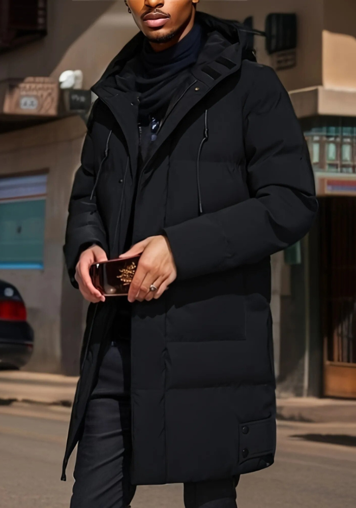 Kalvin | Parka D'hiver Pour Hommes | Longue