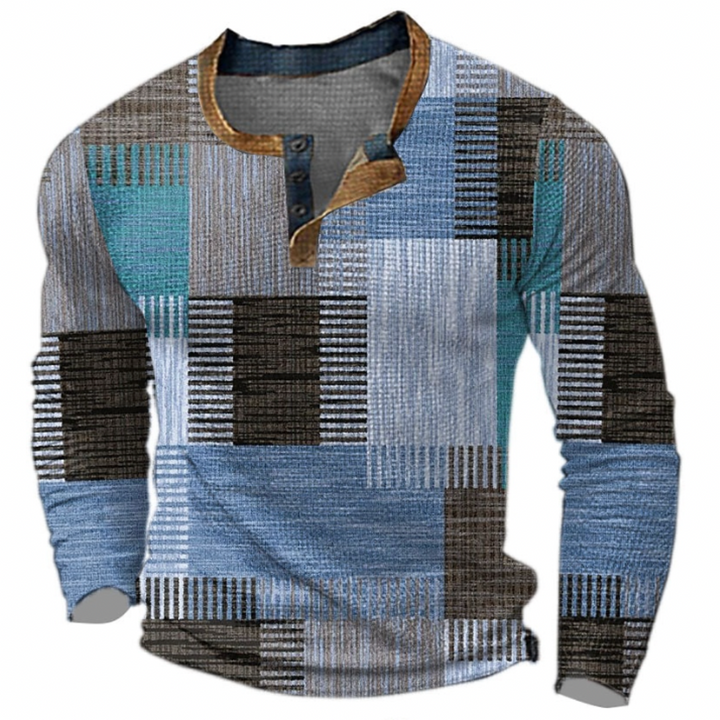 Mikael | Pull Gaufré à La Mode Pour Homme