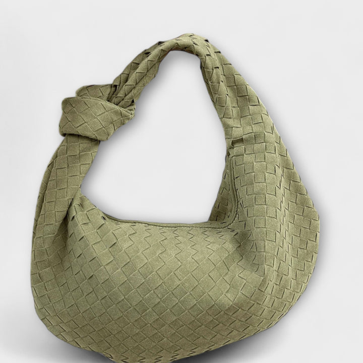 Sac à Main Tressé Femme Grand Format – Détails Noués