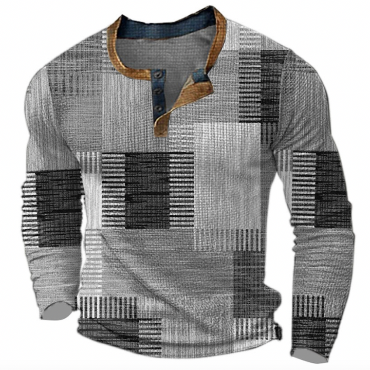 Mikael | Pull Gaufré à La Mode Pour Homme
