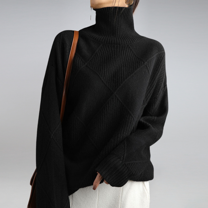 Hellen | Pull À Col Roulé Pour Femmes | Chaude