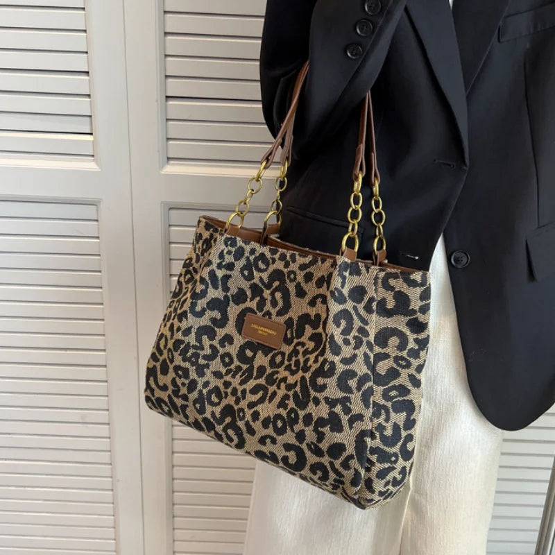 Sac À Bandoulière À Motif Léopard