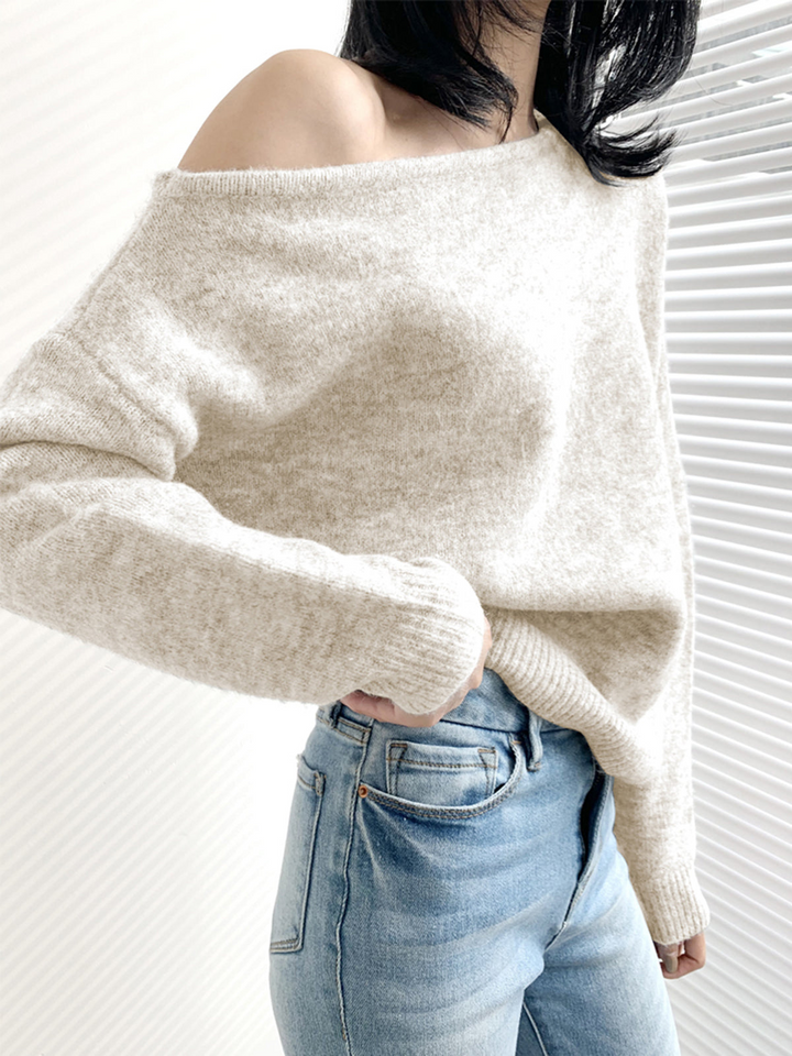 Tamia | Pull Asymétrique Pour Femmes | Chaude