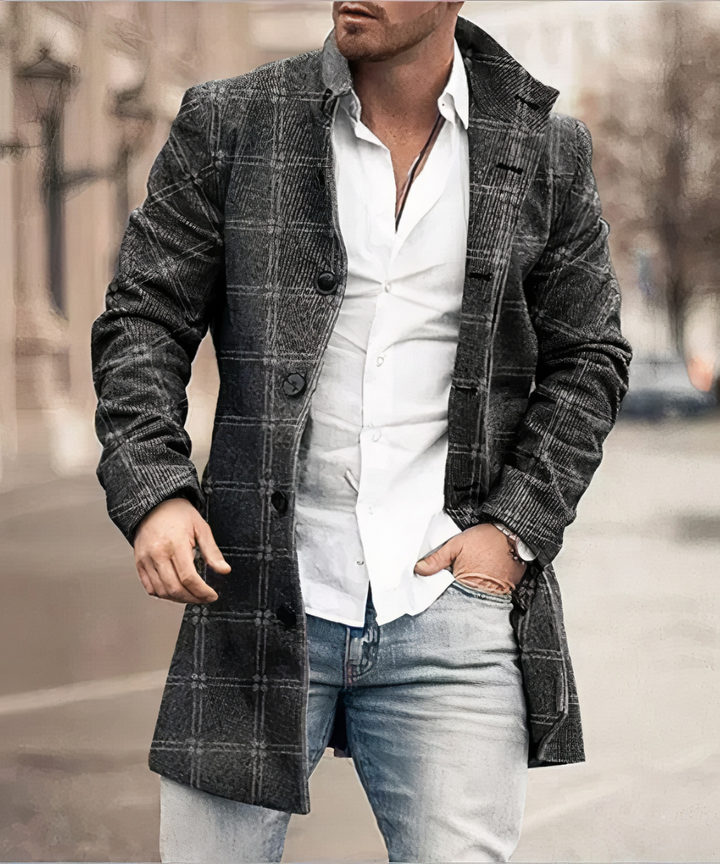 Luke | Trench-coat Chaud Pour Hommes
