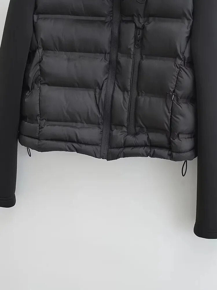 Farah | Veste à Patte Zippée Pour Femmes | Noir