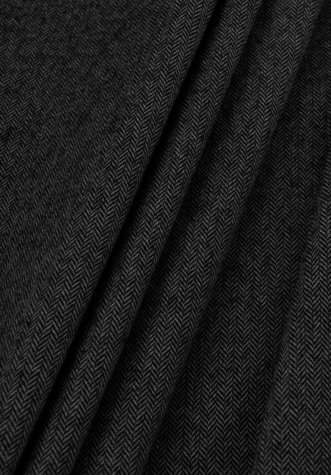 Costume Trois Pièces Homme Coupe Regular en Chevrons avec Gilet et Pantalon Assortis
