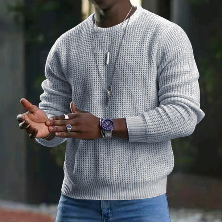 Elliot | Pull à Col Rond Pour Homme | Hiver | Chaud