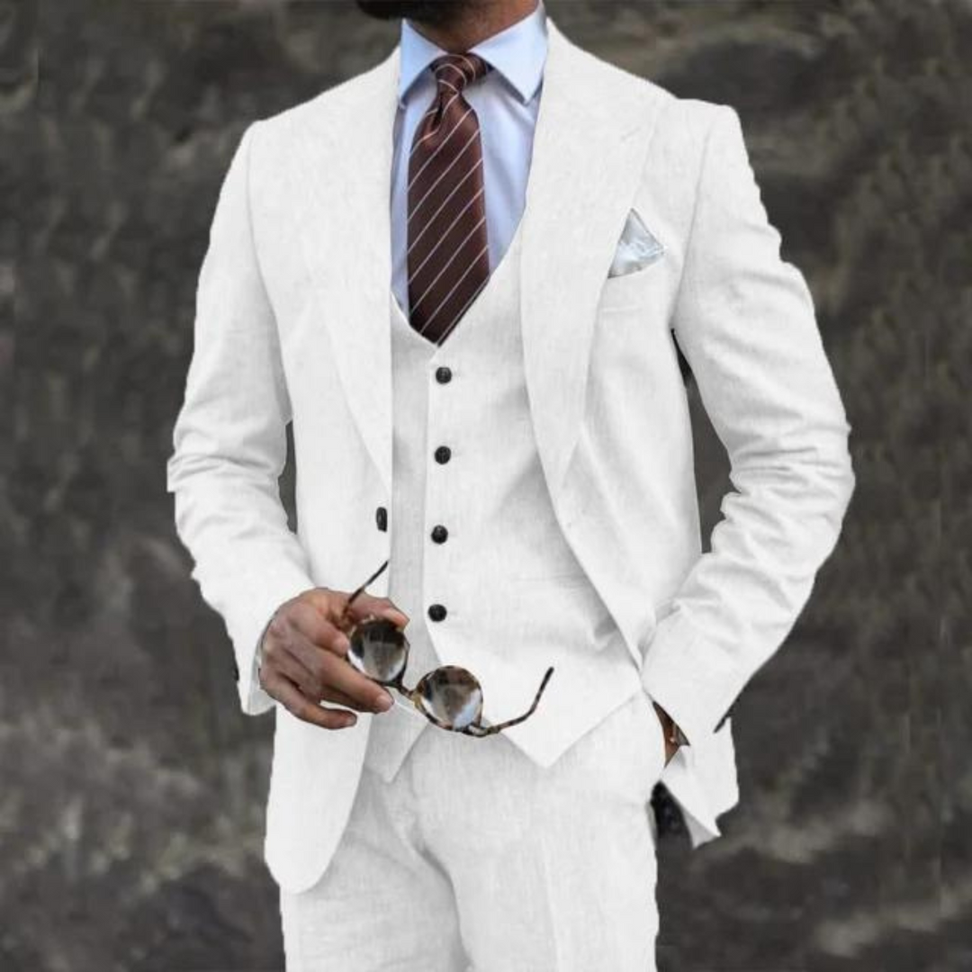 Costume 3 Pièces Invité À Un Mariage Moderne Pour Homme | Sur Mesure