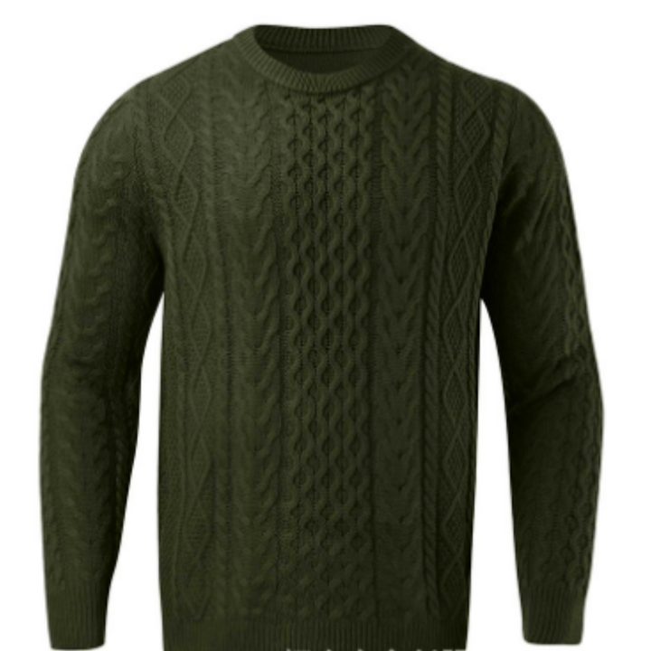 Wayne | Pull Col Rond D'hiver Pour Homme | Chaud