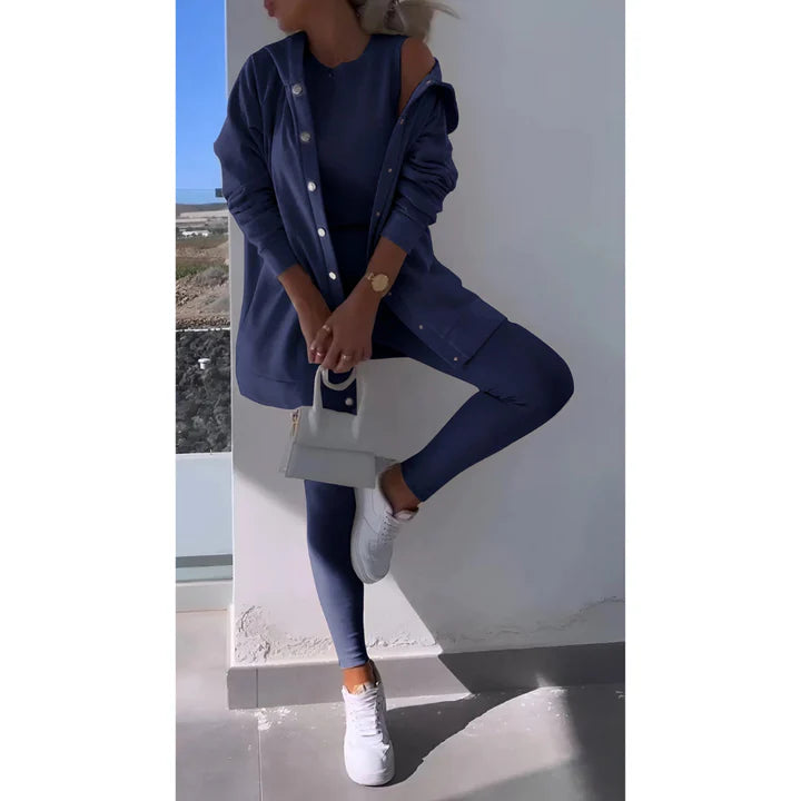 Ensemble Lounge Trois Pièces Pour Femmes | Confortable