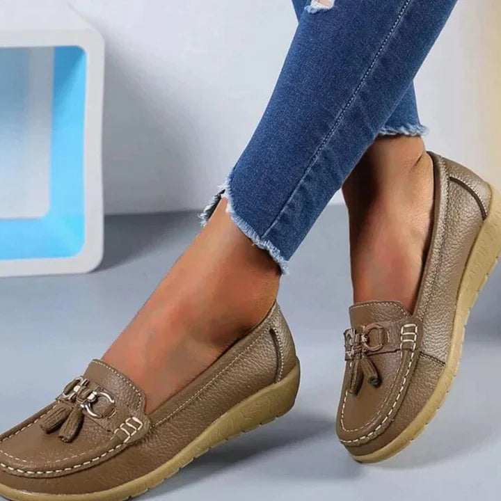 Léa | Mocassins pour Femme | À Franges, Slip-On & Décontractés