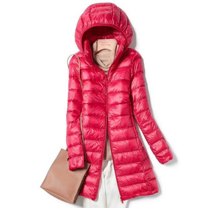 Veste Longue D'hiver Pour Femmes | Capuche