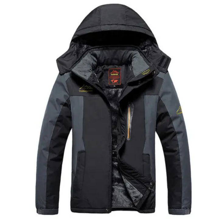 Izayah | Veste D'hiver Pour Hommes | Imperméable | Chaude | Avec Capuche
