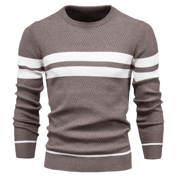 Jacorey | Pull En Tricot À Col Rond Pour Hommes