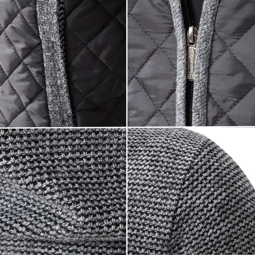 Idris | Cardigan Chaude Pour Hommes | Manches Longues
