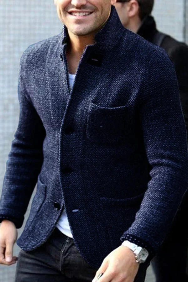 Roger | Blazer En Maille Pour Hommes | Chic