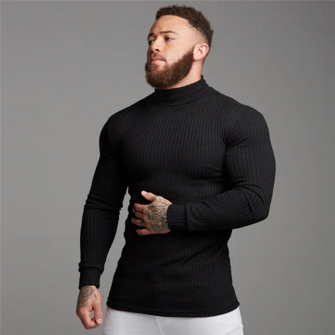 Kamil | Pull à Col Roulé Pour Homme