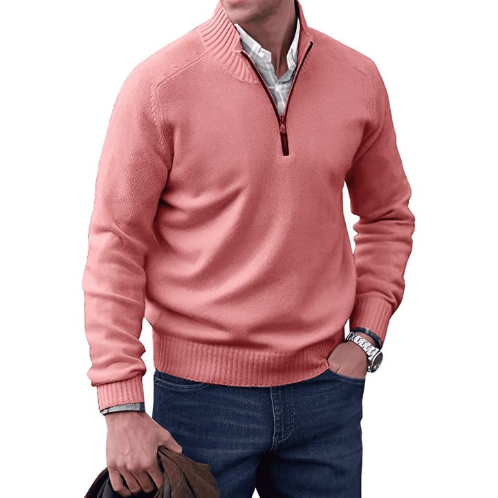 Kole | Pull Zippé Chaud Pour Homme