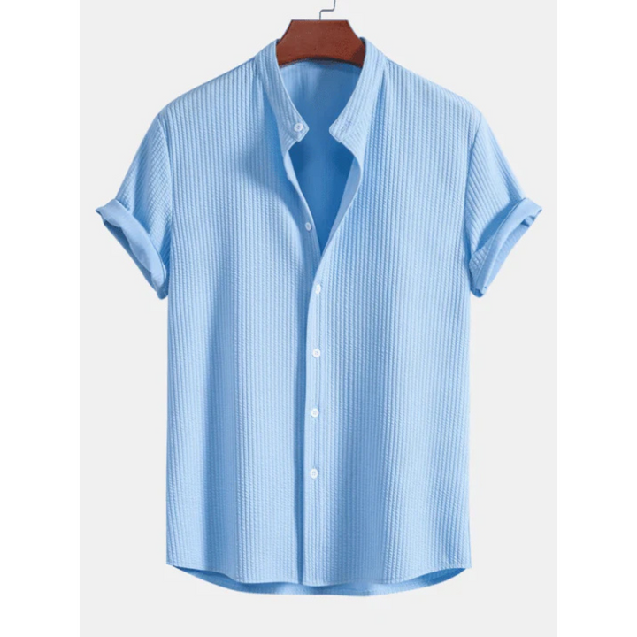 Hommes Chemise Boutonnée À Manches Courtes | Décontracté