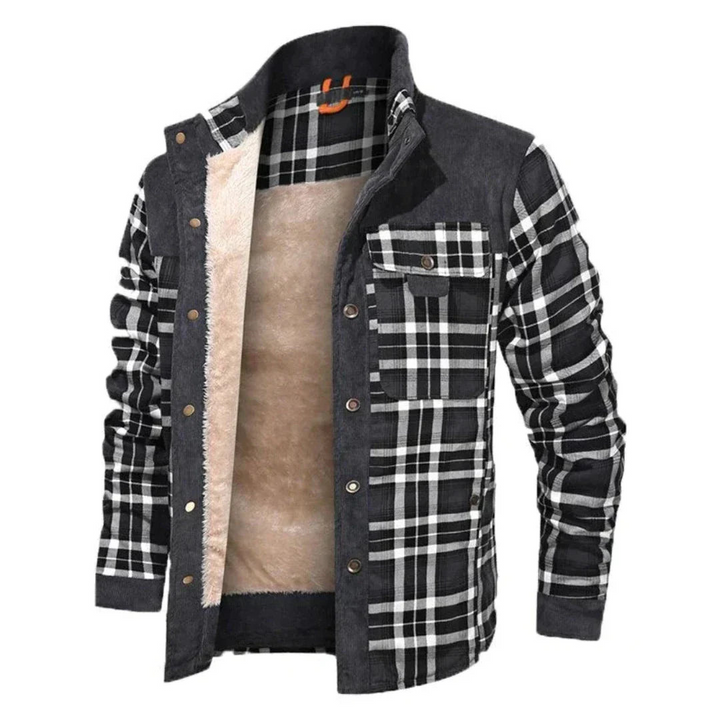 Veste Chaude D'hiver Pour Hommes | Fermeture Éclair