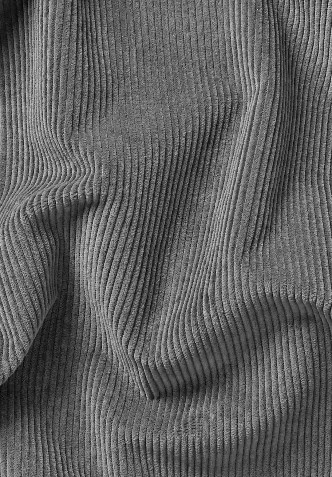 Abito da uomo a due pezzi regular fit in velluto a coste con rever classico e giacca a due bottoni