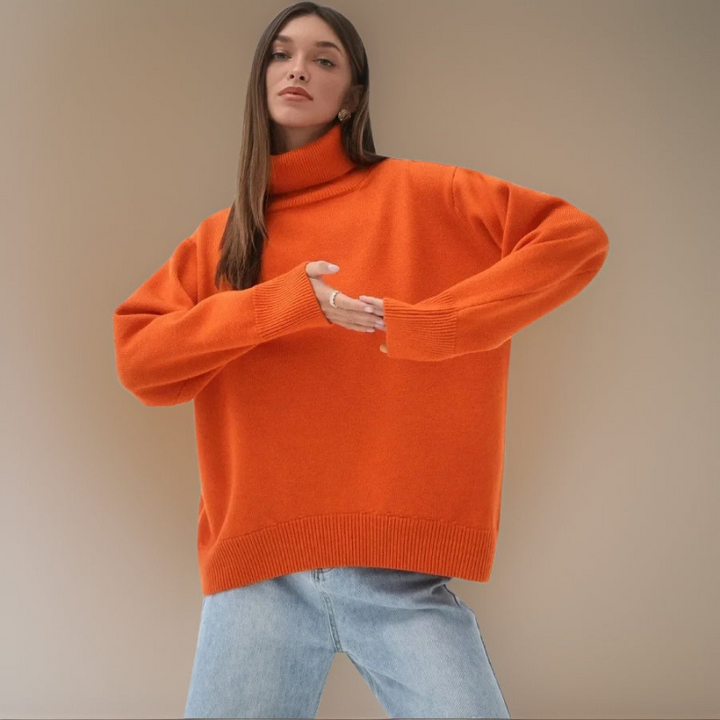 Dana | Pull à Col Roulé Pour Femmes | Chaude