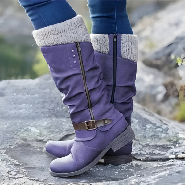 Bottes d’Hiver Isolées Thermiques – Semelle Antidérapante