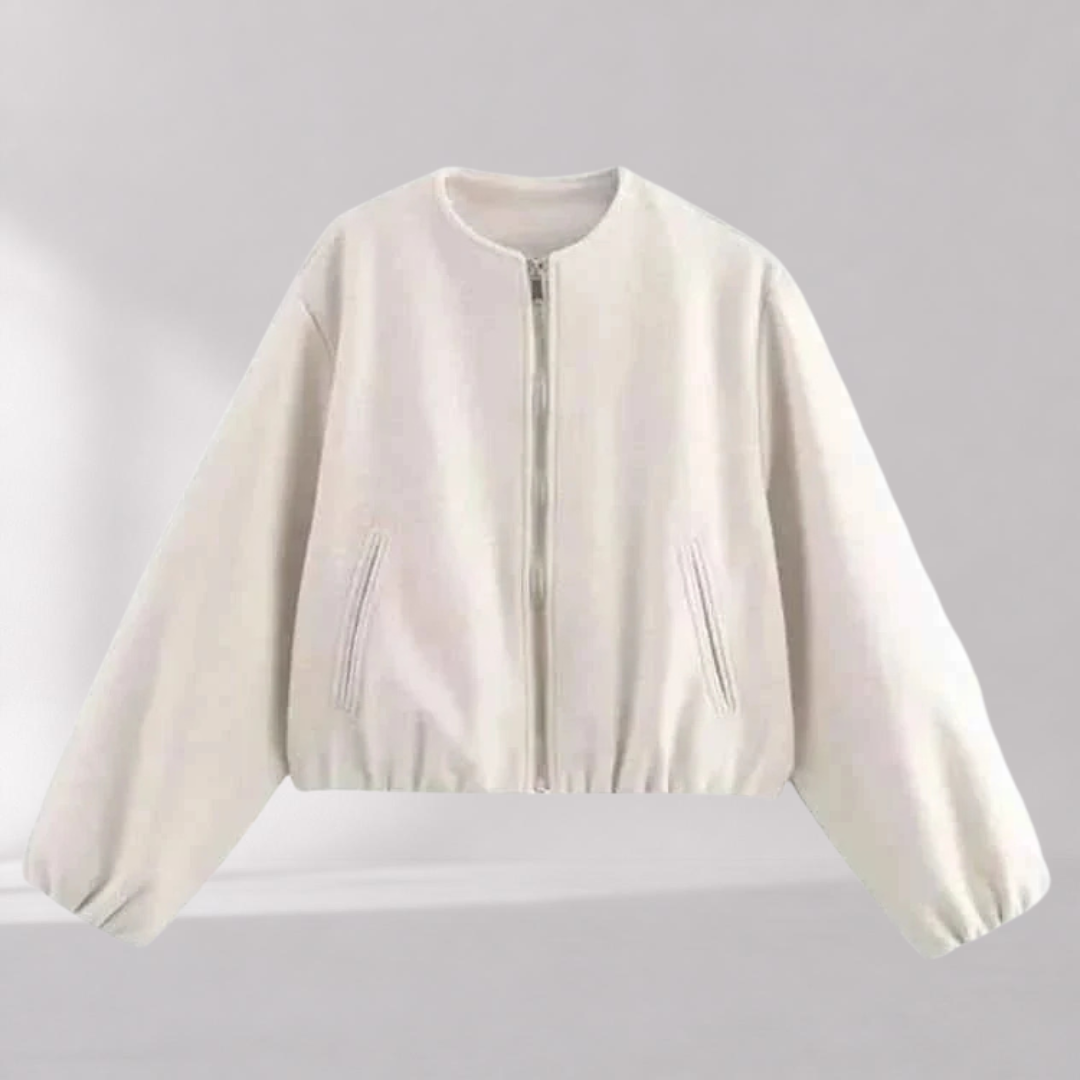 Bomber Léger Femme – Coupe Décontractée Zippée
