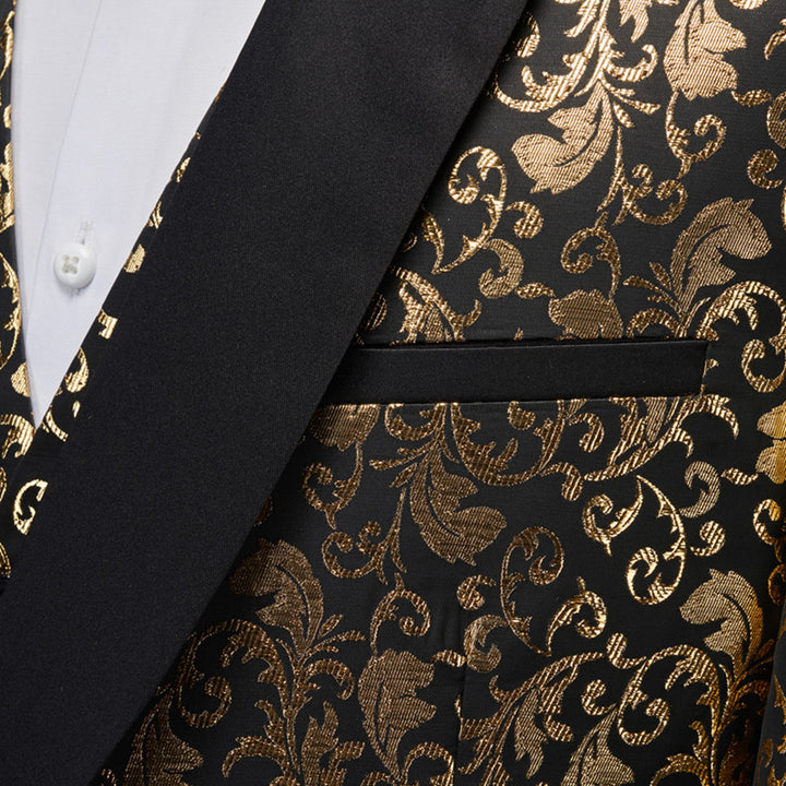 Costume Invité À Un Mariage 3 Pièces Texturé Pour Homme | Moderne