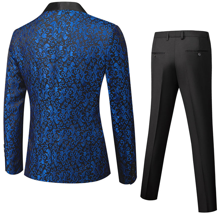 Costume 2 Pièces Invité À Un Mariage Classique Pour Homme | Motif Floral