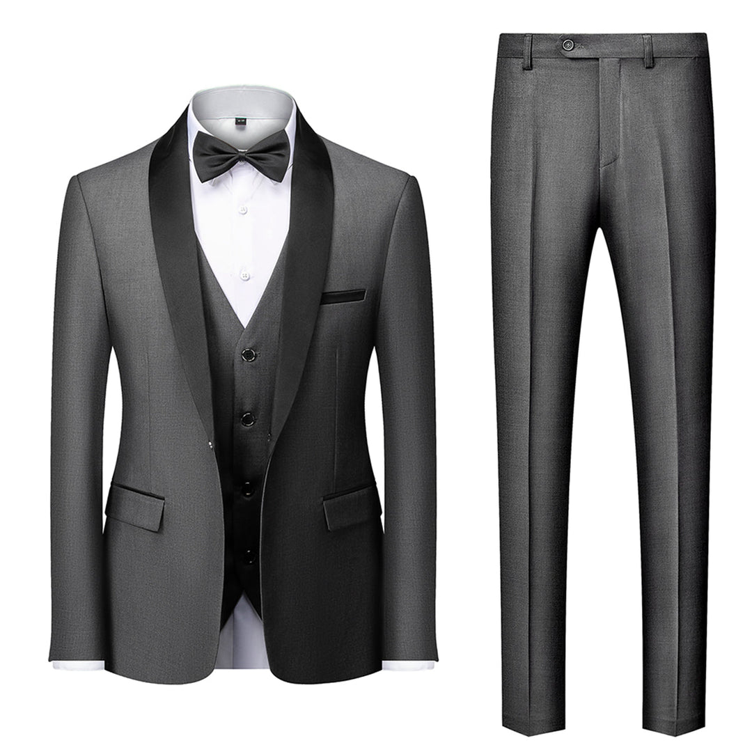Costume 3 Pièces Invité À Un Mariage Moderne Pour Homme | Classique