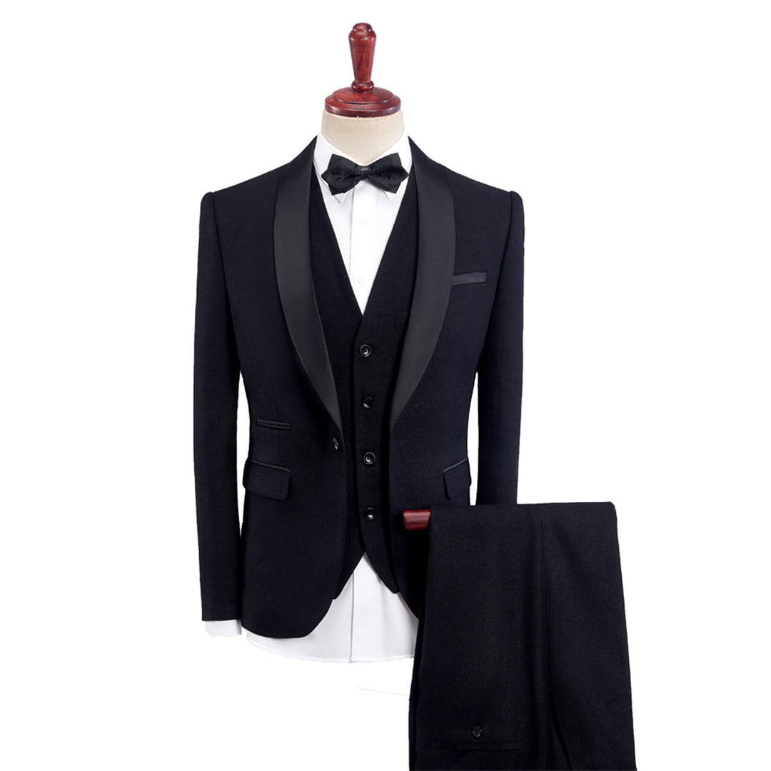 Costume Invité À Un Mariage Formel Pour Homme Avec Poches Avant | 3 Pièces