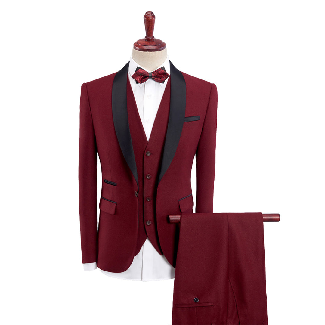 Costume Invité À Un Mariage Formel Pour Homme Avec Poches Avant | 3 Pièces