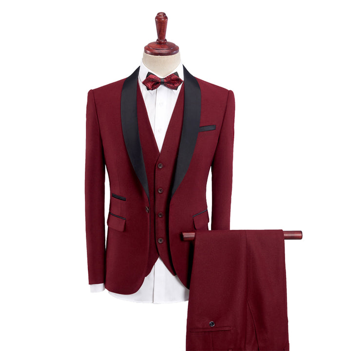 Costume Invité À Un Mariage Formel Pour Homme Avec Poches Avant | 3 Pièces