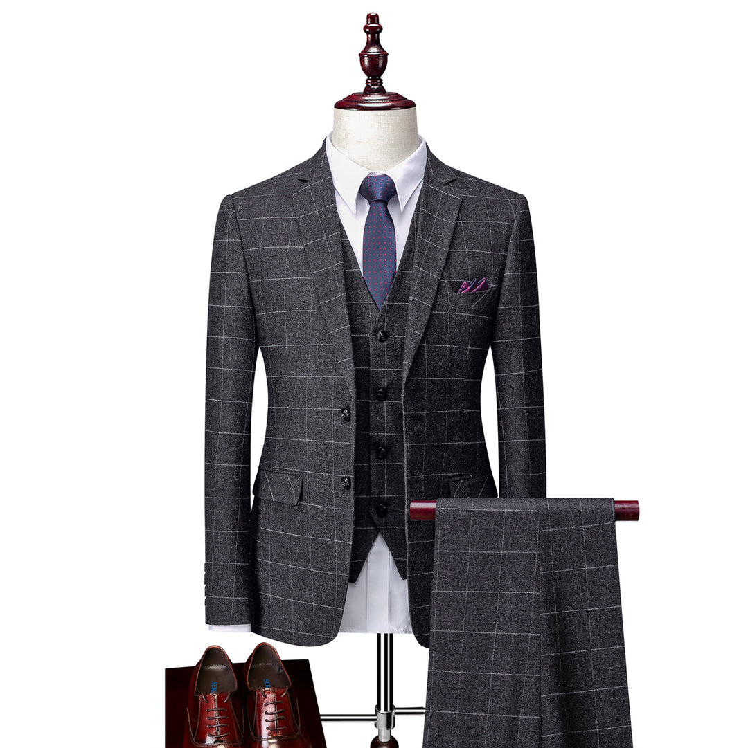 Costume 3 Pièces Classique Invité De Mariage Pour Homme | Tenue De Cérémonie