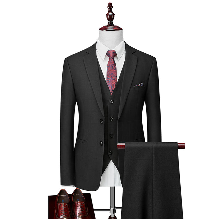 Costume 3 pièces classique invité de mariage pour homme | Tenue de cérémonie
