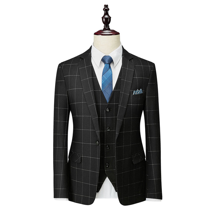 Costume 3 pièces invité à un mariage pour homme | Motif à carreaux