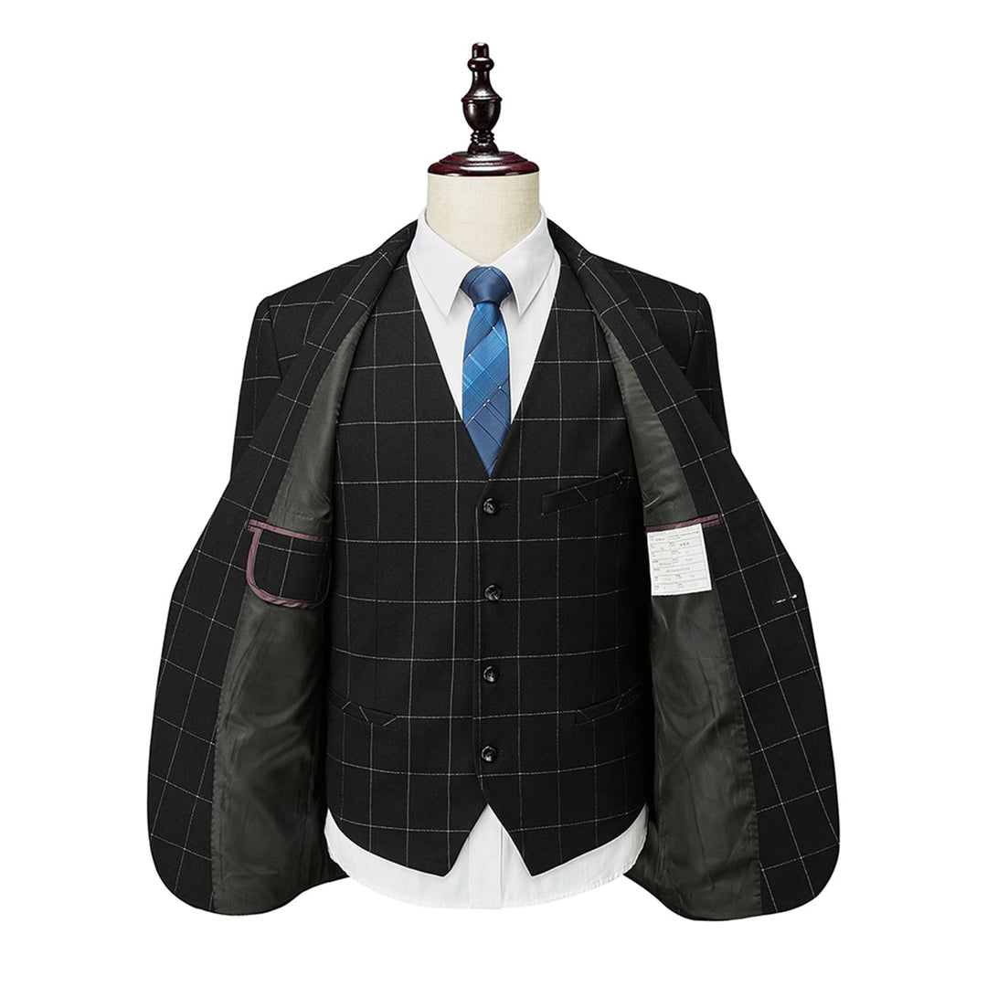 Costume 3 pièces invité à un mariage pour homme | Motif à carreaux