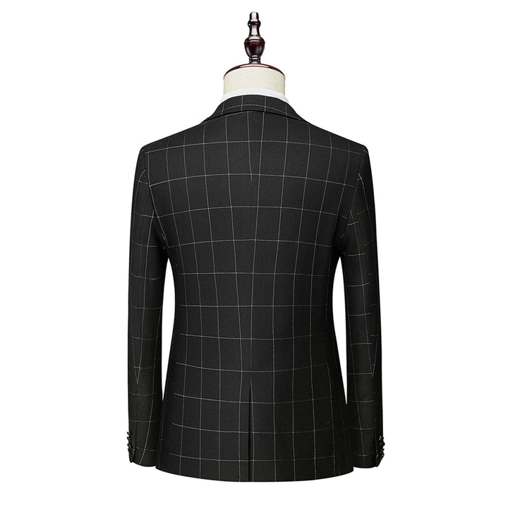 Costume 3 pièces invité à un mariage pour homme | Motif à carreaux