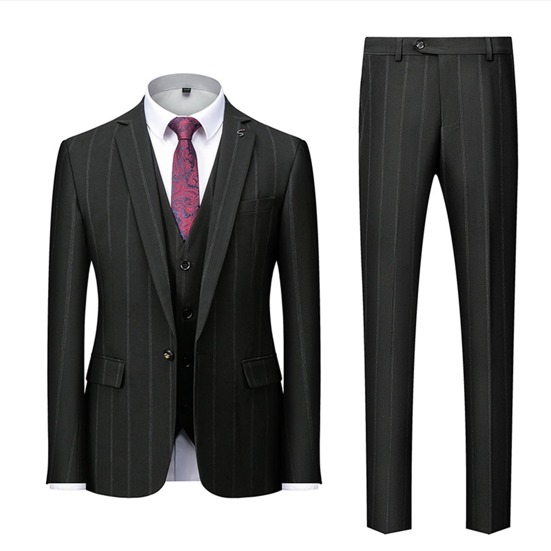 Costume 3 Pièces À Boutonnage Simple Invité De Mariage Pour Homme | Moderne