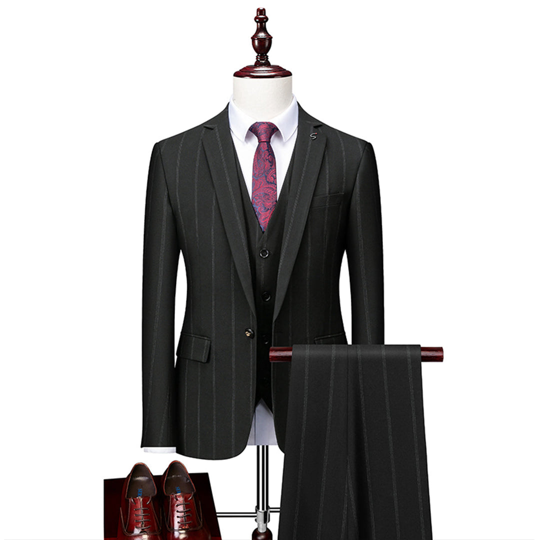 Costume 3 Pièces À Boutonnage Simple Invité De Mariage Pour Homme | Moderne