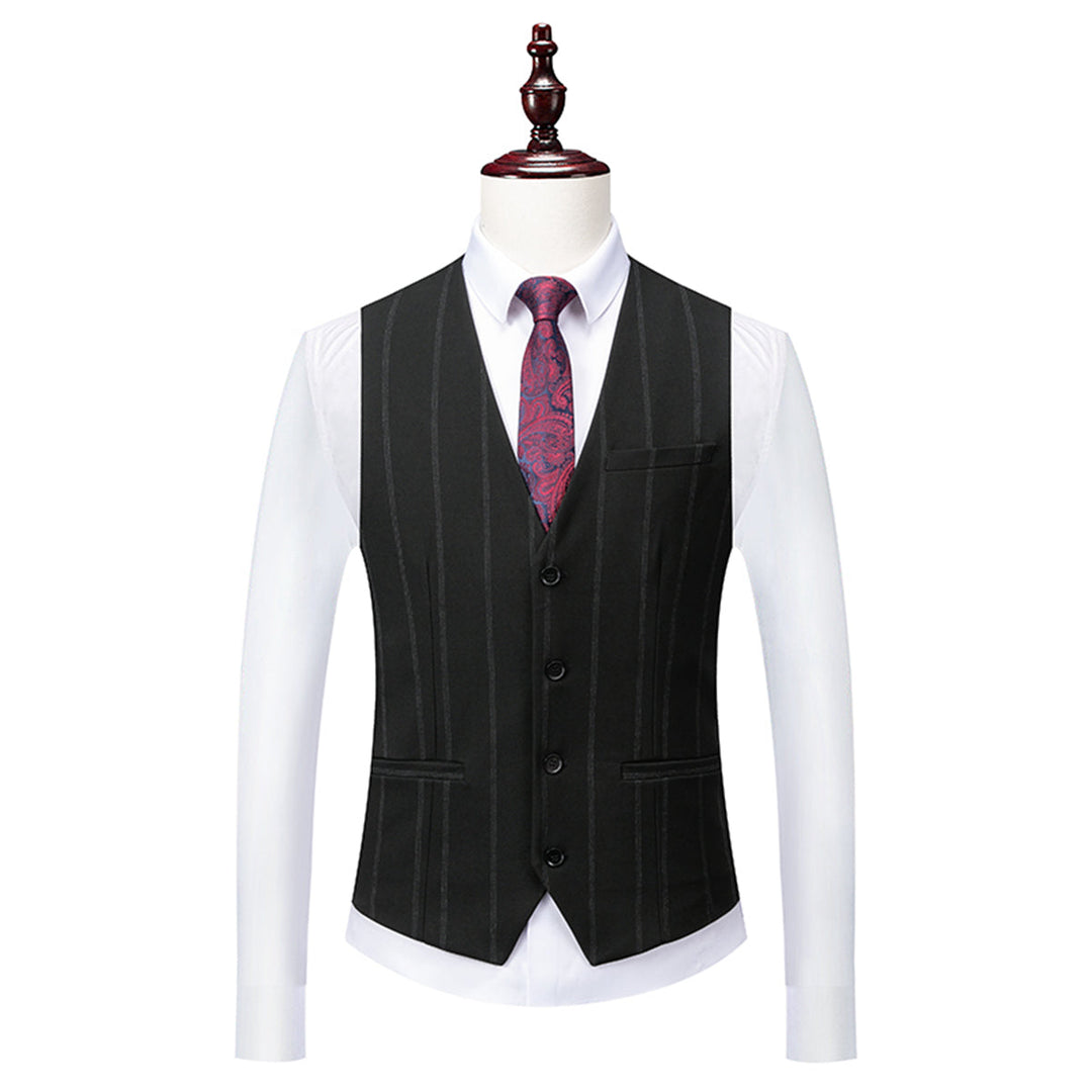 Costume 3 Pièces À Boutonnage Simple Invité De Mariage Pour Homme | Moderne