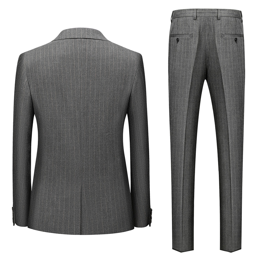 Costume Rayé Invité À Un Mariage Pour Homme  | 3 Pièces