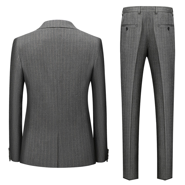 Costume Rayé Invité À Un Mariage Pour Homme  | 3 Pièces