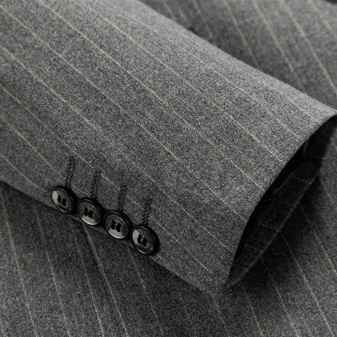 Costume Rayé Invité À Un Mariage Pour Homme  | 3 Pièces