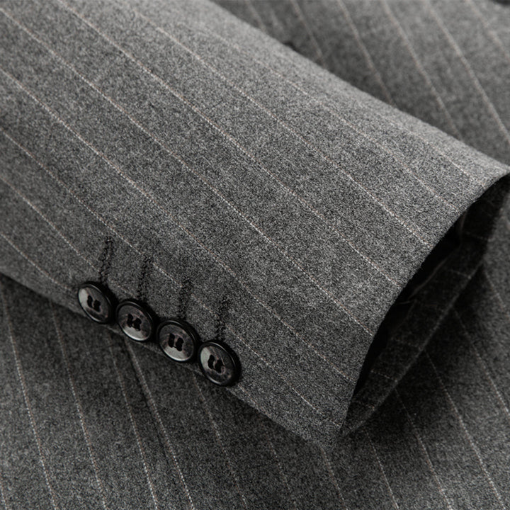 Costume Rayé Invité À Un Mariage Pour Homme  | 3 Pièces