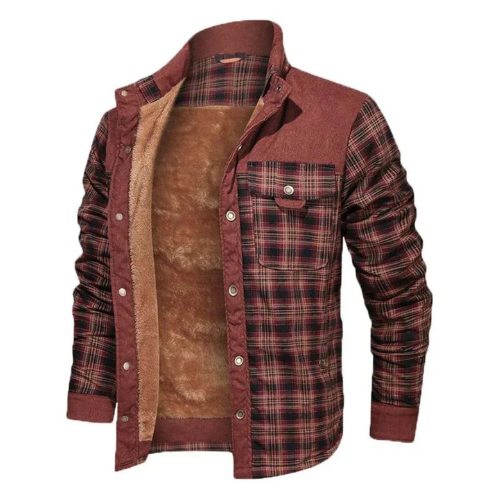 Veste Chaude D'hiver Pour Hommes | Fermeture Éclair