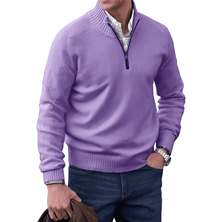 Kole | Pull Zippé Chaud Pour Homme