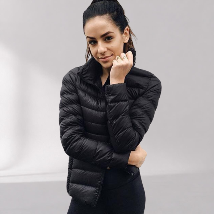 Doudoune Légère Imperméable Femme – Veste Cintrée de Mi-Saison