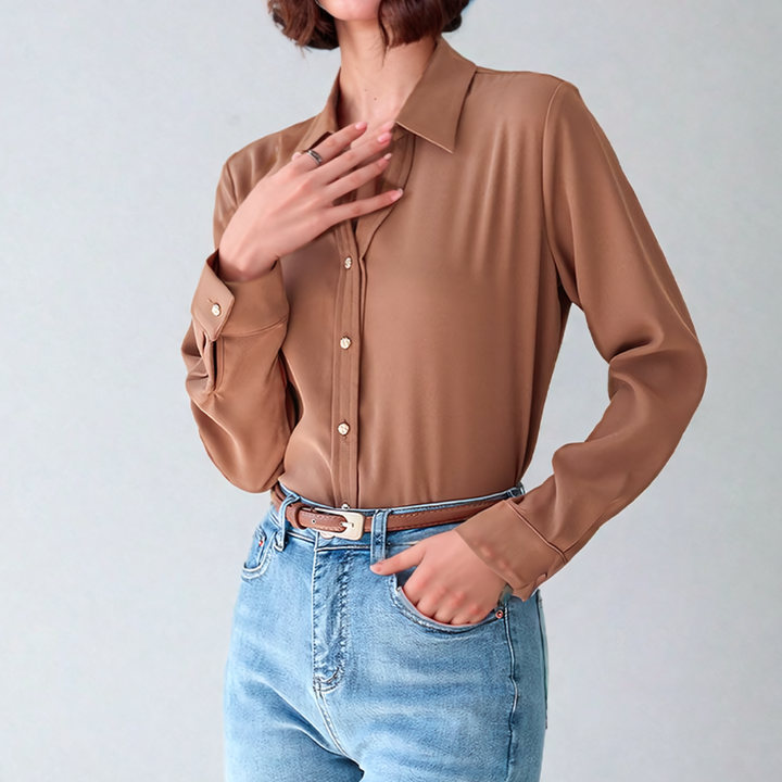 Nyla | Chemise Manches Longue Pour Femmes